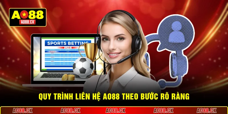 Quy trình liên hệ AO88 theo bước rõ ràng